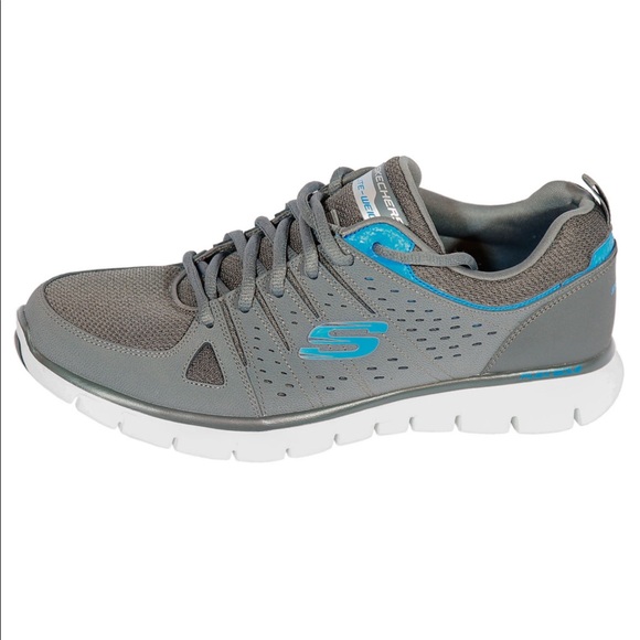 Skechers Men's Gray Sudden Moves Athletic Shoes - Picture 1 of 2