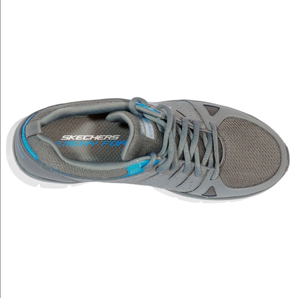 Skechers Men's Gray Sudden Moves Athletic Shoes - Picture 2 of 2