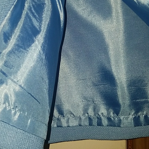 Two-Piece Light Blue Skirt Set - Picture 2 of 8