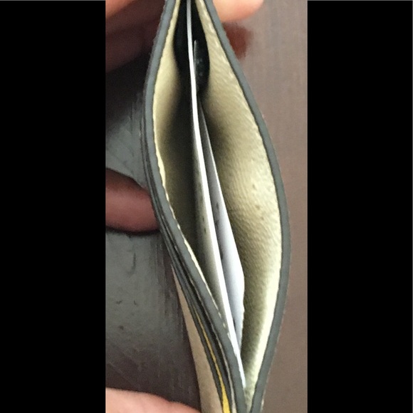 Coach BiColor Color Block Card Case - Picture 4 of 5