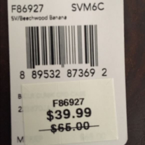 Coach BiColor Color Block Card Case - Picture 5 of 5