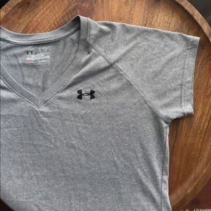 Grey Under Armour V- Neck
