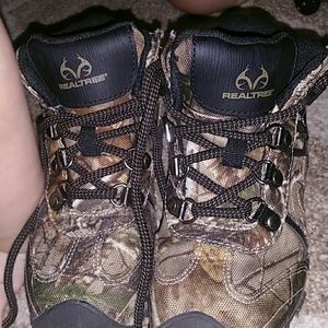 Little boy lace up boot