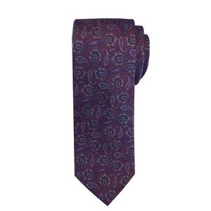 Purple Paisley Tie