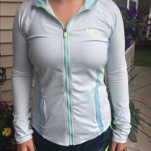 Mint Green Abercrombie and Fitch Workout Jacket!