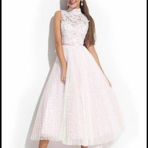 Rachel Allan -tea length dress