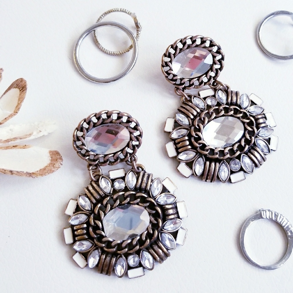 Rococo statement earrings