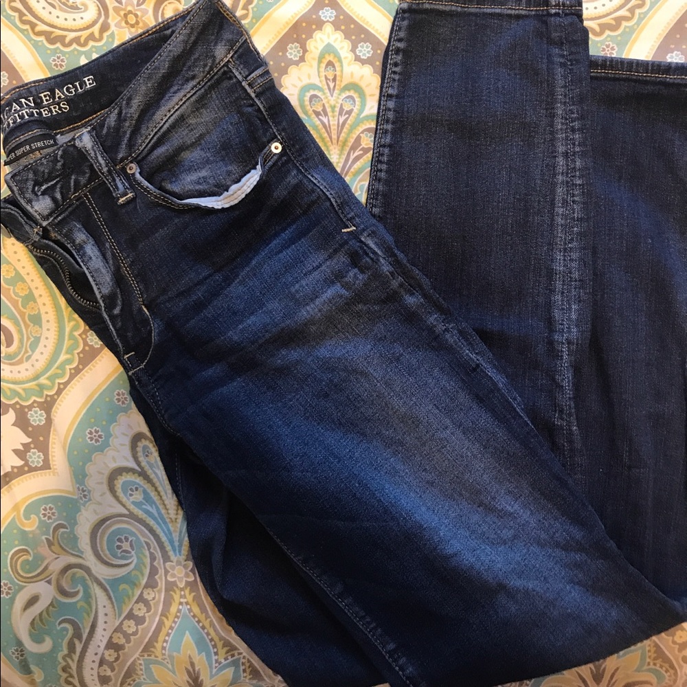 American Eagle Jeans , skinny super stretch