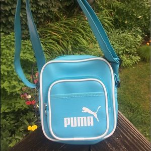 Puma Turquoise Shoulder Bag Mid-2000s