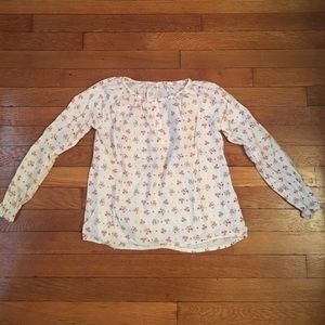 MOVING SALE - French flower blouse size 10