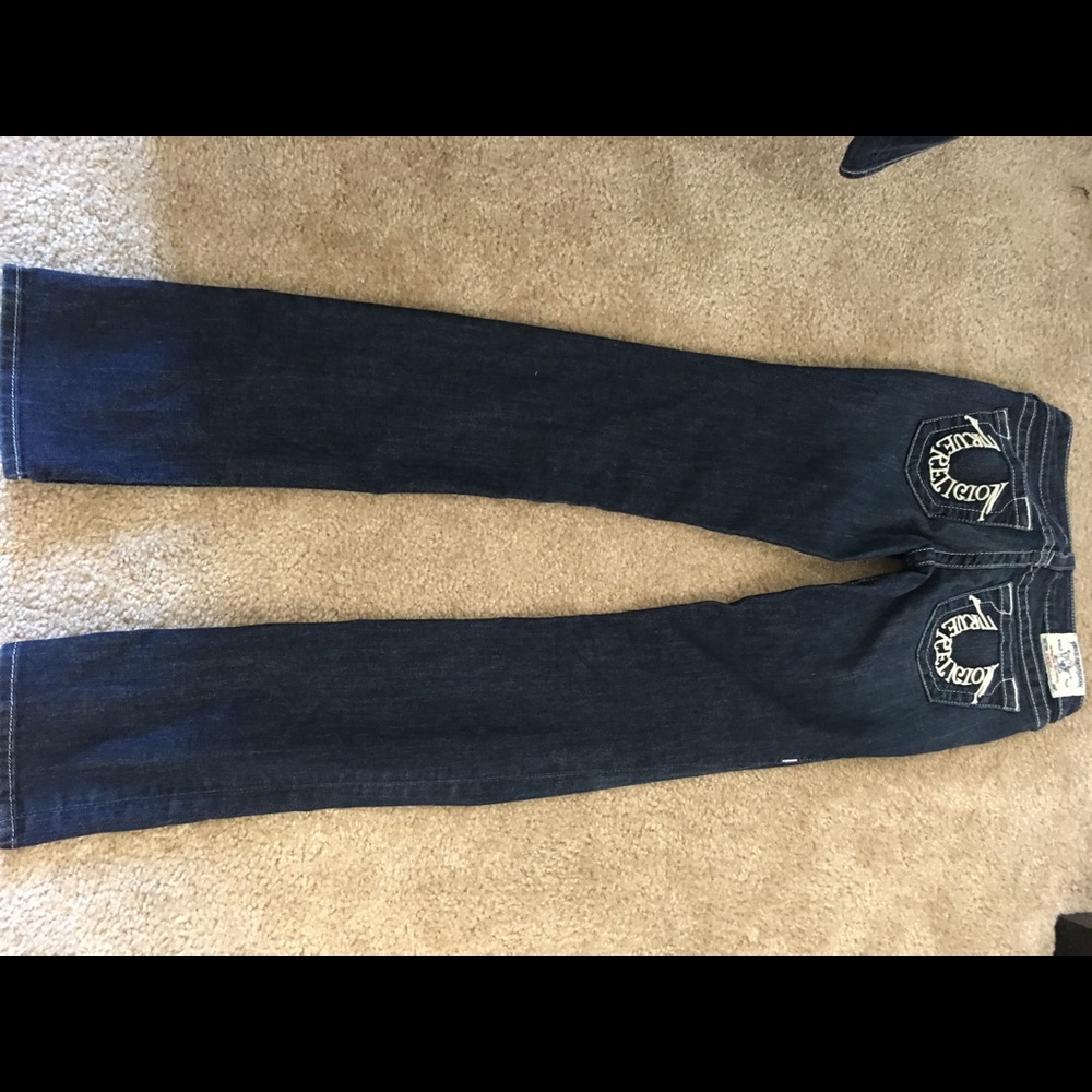 True Religion Size 26 jeans.