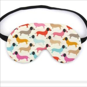 Doxie dachshund eye mask