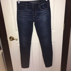 Dark wash Jeggins
