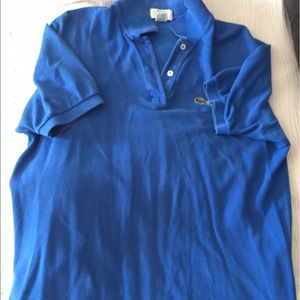 Izod Lacoste blue polo.  Mens large