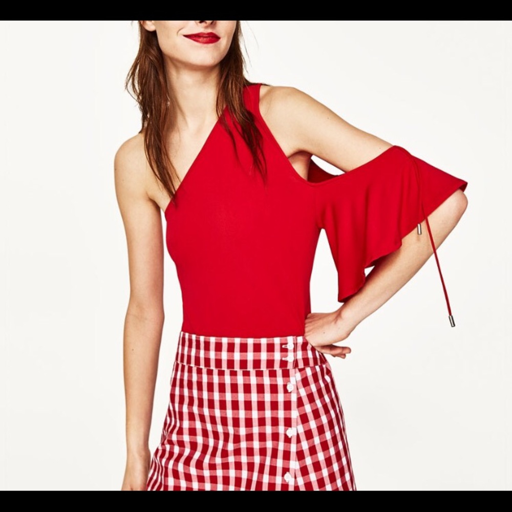 Zara Cut out Bodysuit