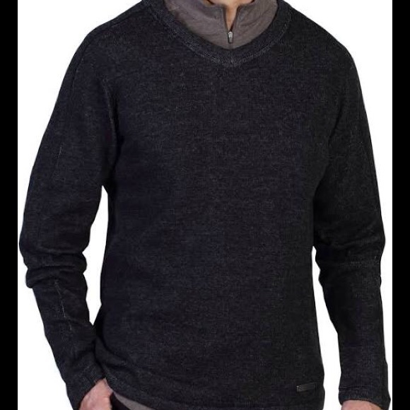❄️⛄️SALE🌲Grey Exofficio men's v neck sweater - Picture 1 of 6