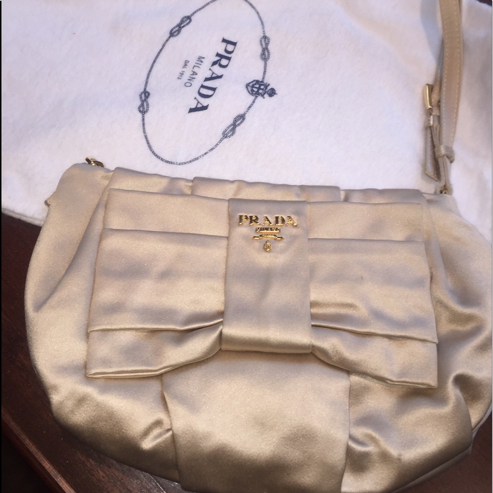 Prada wristlet purse