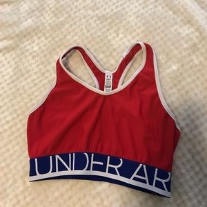 🇺🇸Under Armour red sports bra 🇺🇸