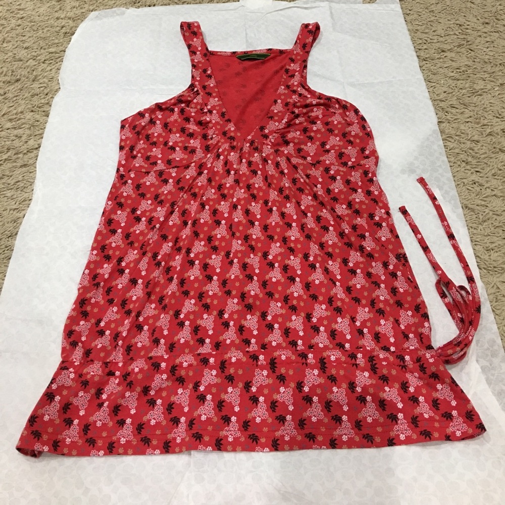Oilily red floral tank