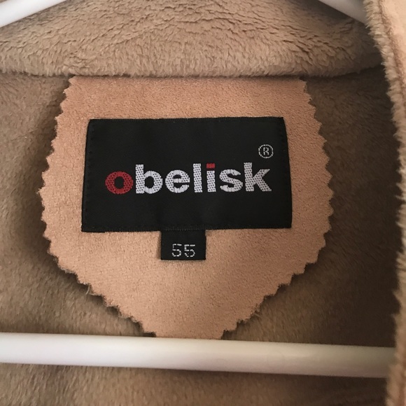 Suede tan jacket - Picture 2 of 4