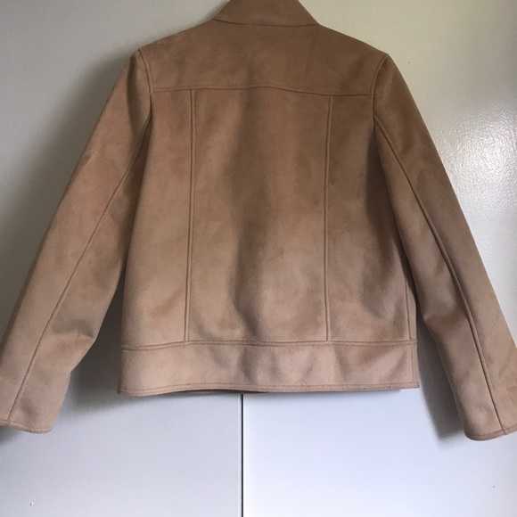 Suede tan jacket - Picture 4 of 4