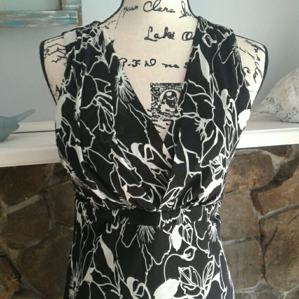 Fabulous Black & White Dress