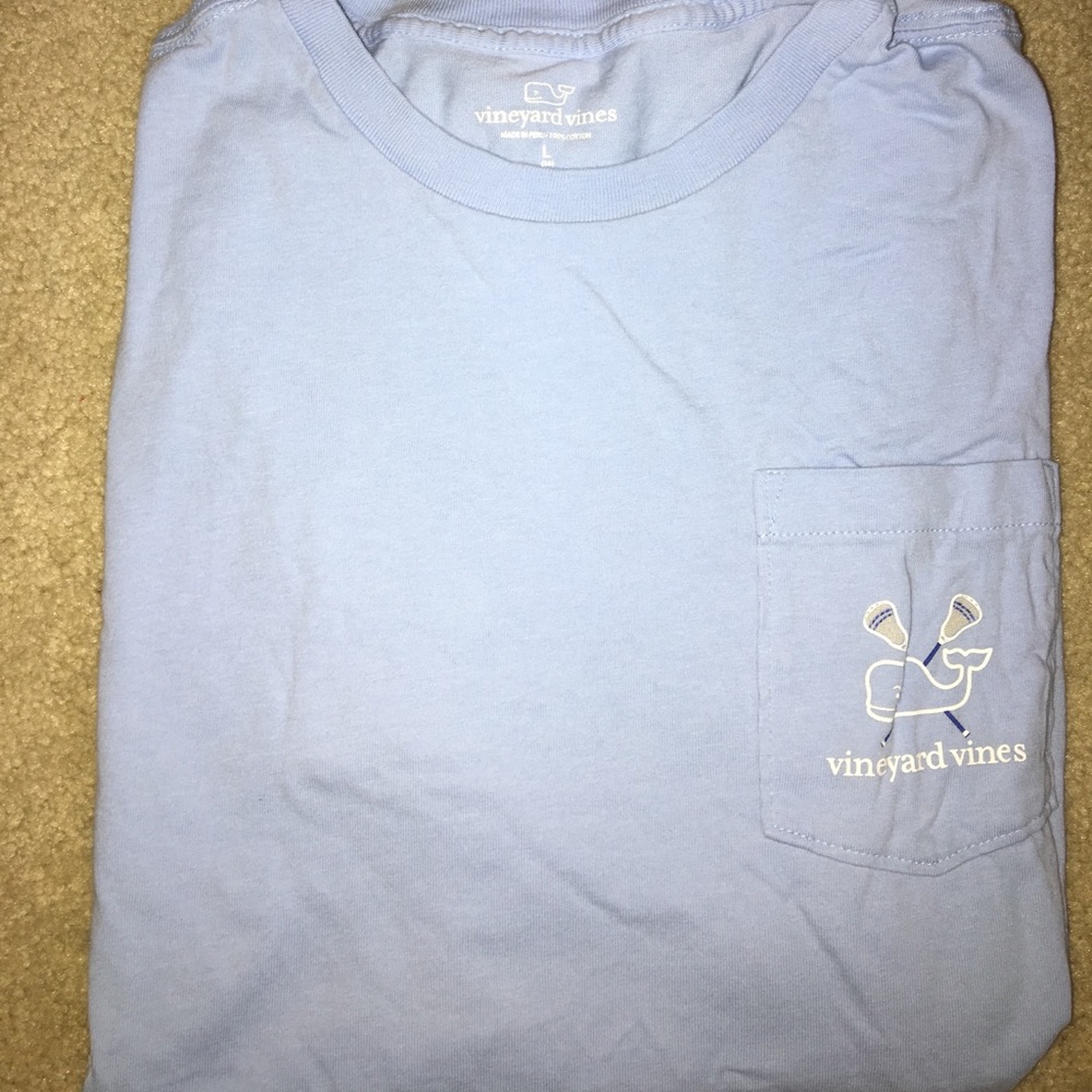 Vinegard Vines Lacrosse Tee (boys youth large)