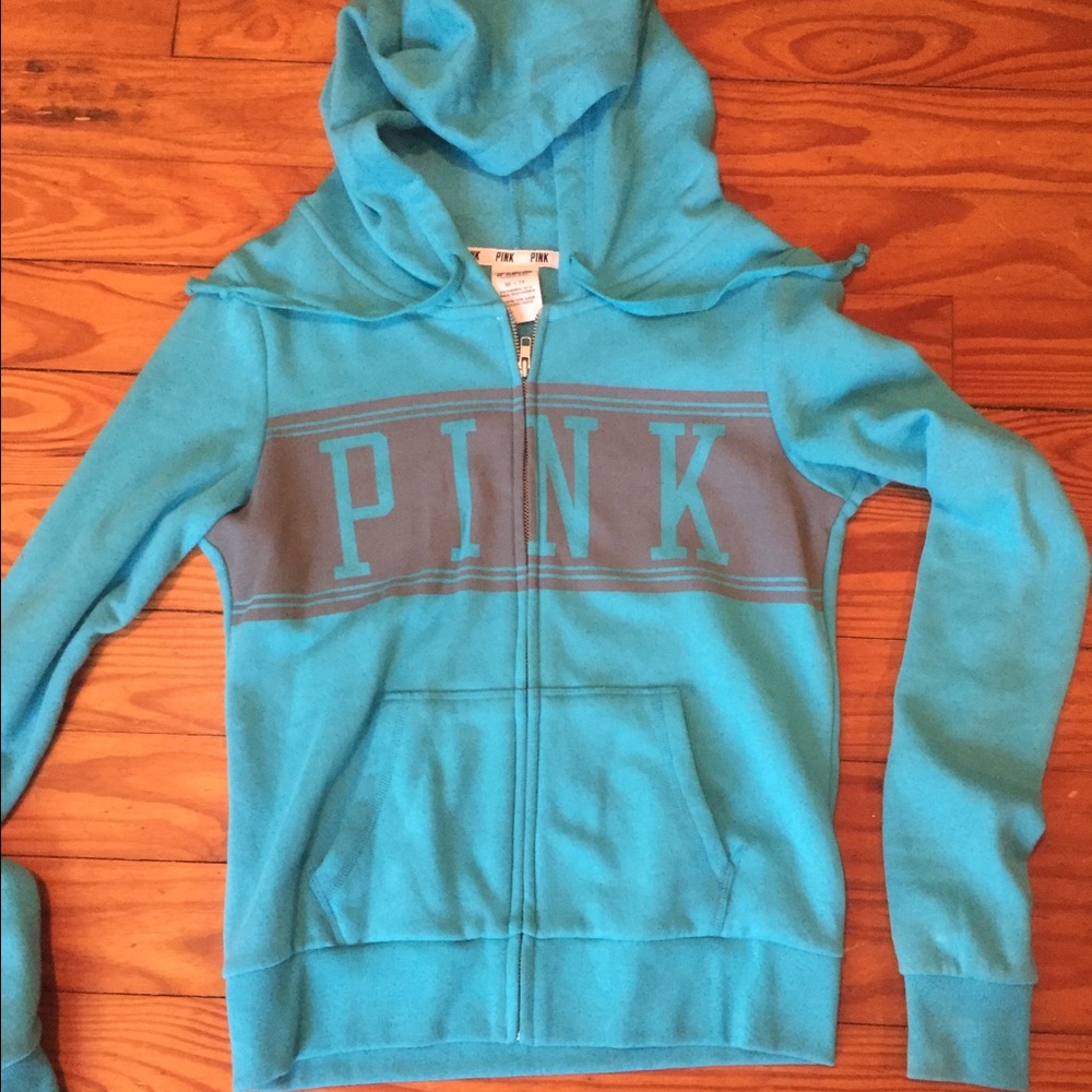 New without tags VS pink zip up jacket