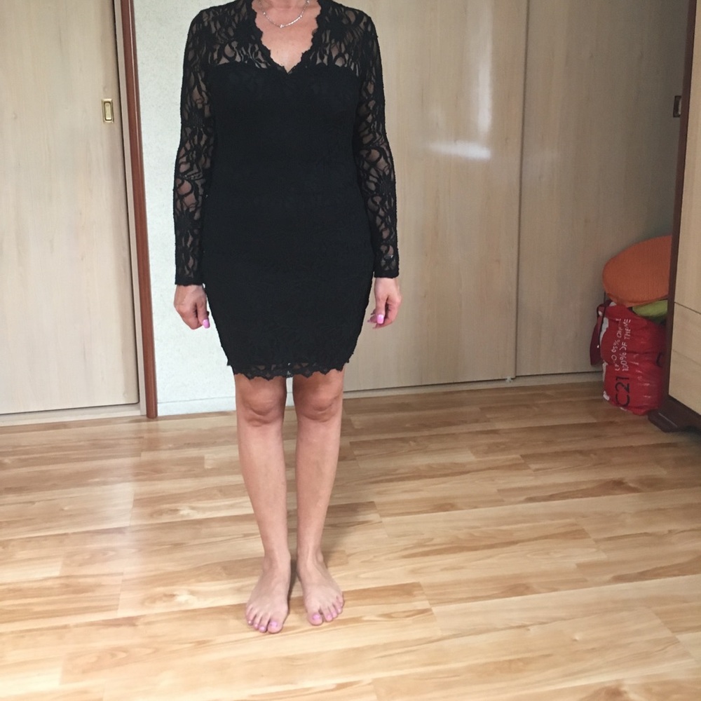 Black Lace Dress