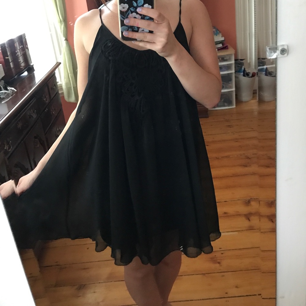 NWT black dress size M