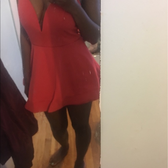 Summer Vcut Sleeveless Hot Pink  Romper - Picture 3 of 8