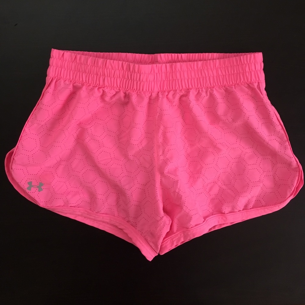 Under Armour XS Hot Pink Running Shorts