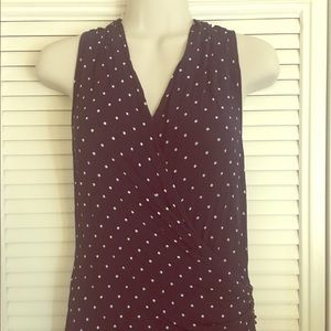 H&M size small polka dot wrap dress