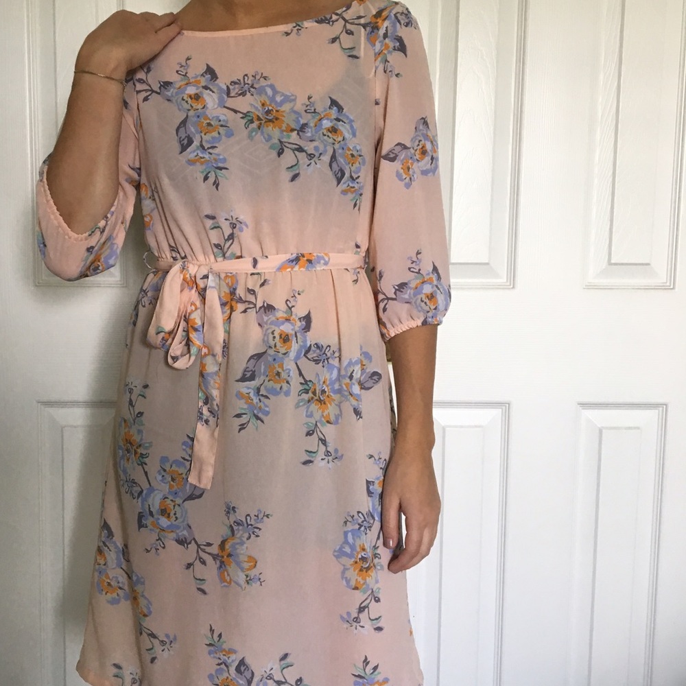 H&M Pink floral dress