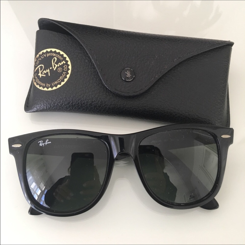 Ray Ban Wayfarers- Large frames 62mm