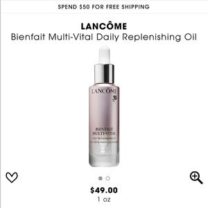 Lancome Bienfait MultiVital Daily Repienishing Oil