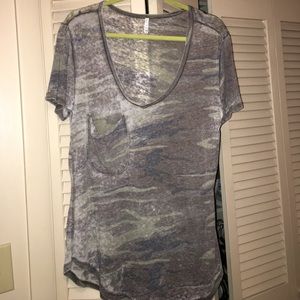 Z Supply Camo V Neck