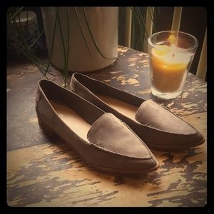 Aldo grey loafers