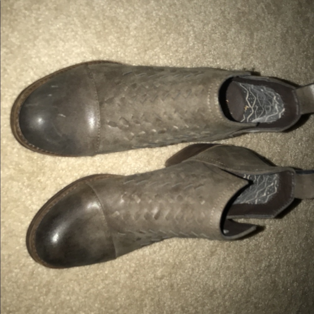 Buckle Brown Booties