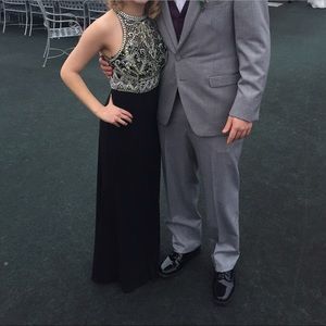 Clarisse Black Gown/Prom Dress