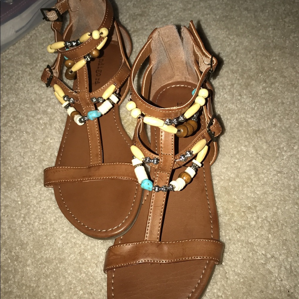 Indigo Sandals. Brand New. Never Worn