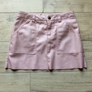🍁ZARA Kids 🍁Vegan Leather Skirt