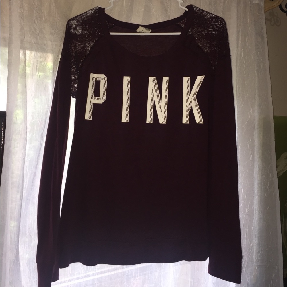 PINK long sleeved shirt