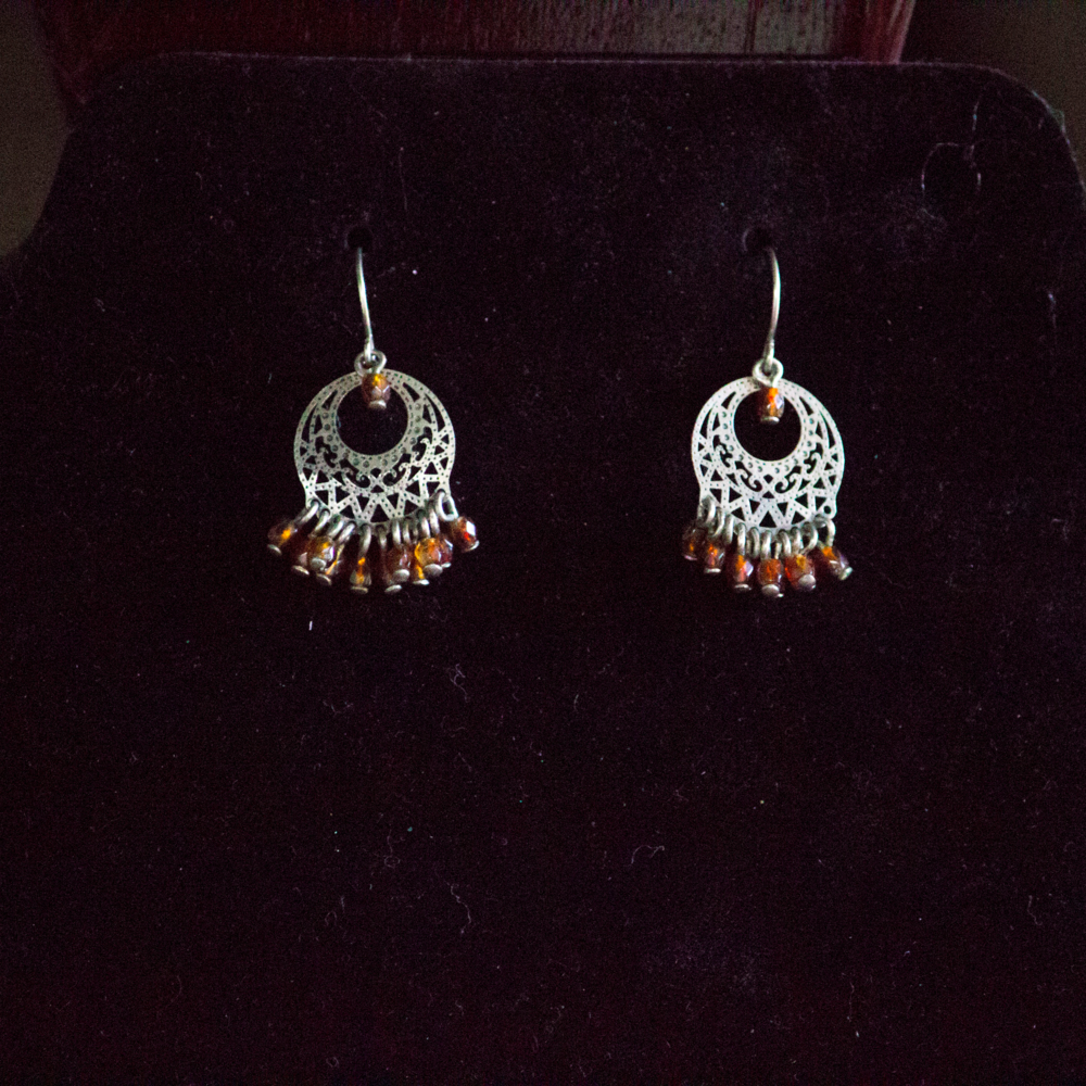 Small Silver plated Earrings