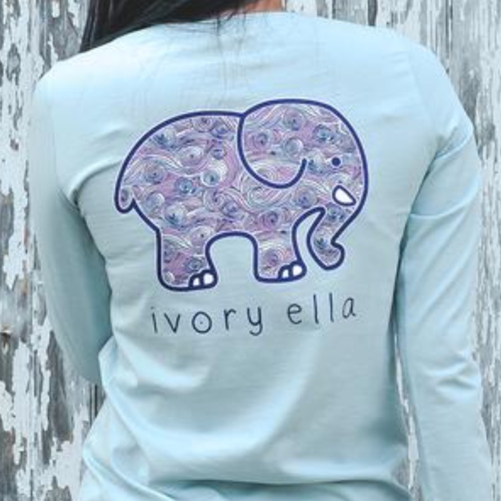 ivory ella perfect fit pale sky waves