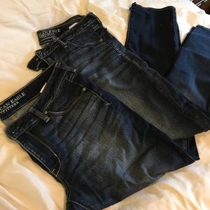 American Eagle Outfitters set of two skinny jeans!