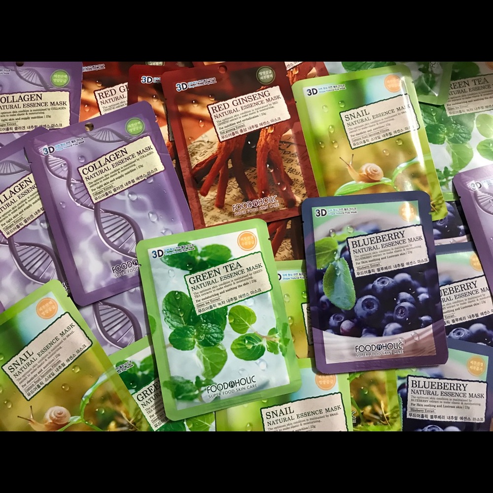 FoodaHolic Korean Face Mask (10 masks/1 order)