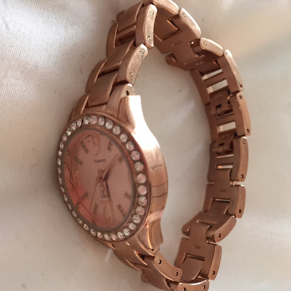 Rose gold watch from NY&Co