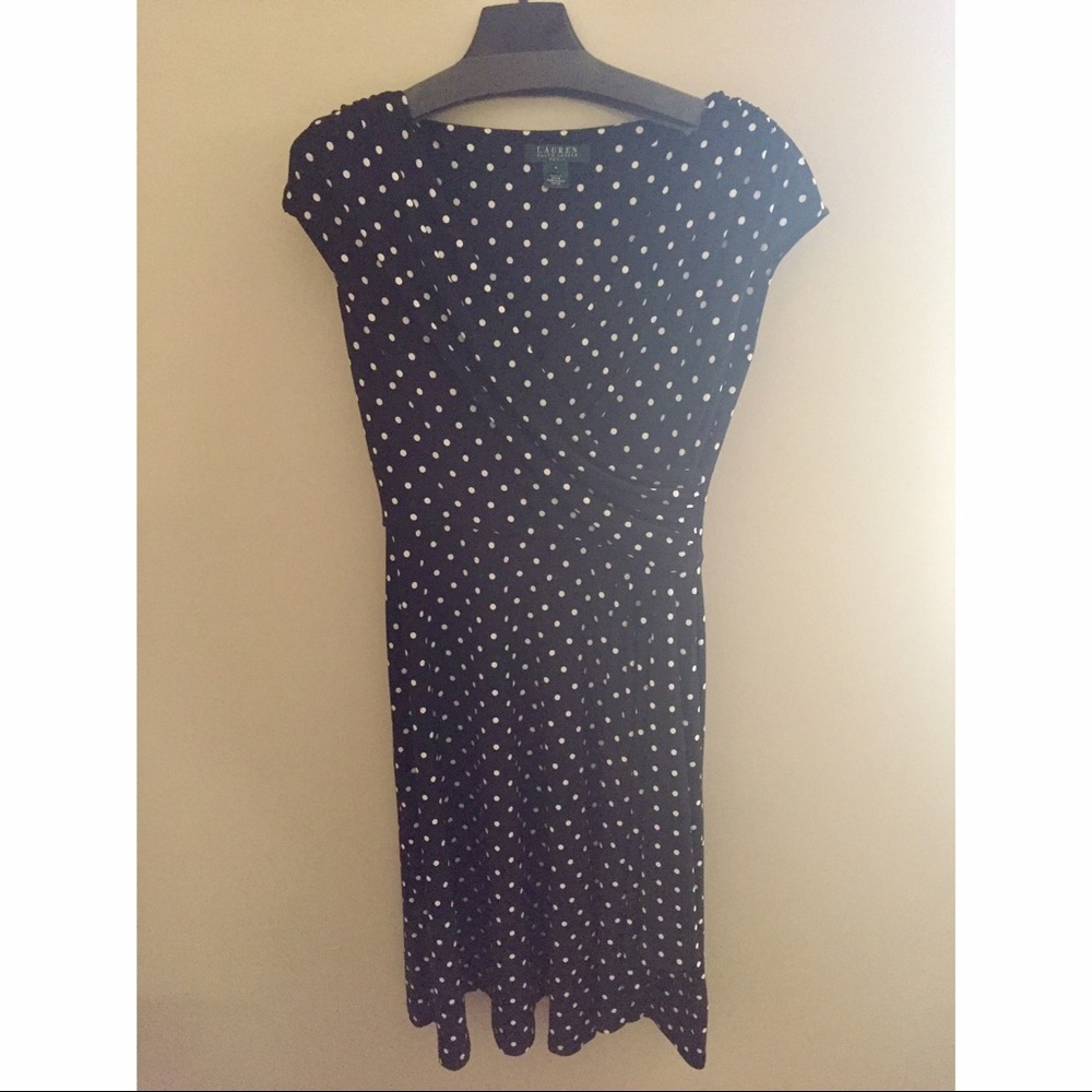 Black and White polka dot dress
