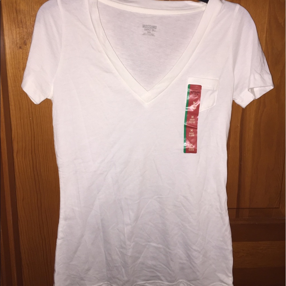 Plain white tee😉 (haha hope you get the joke)